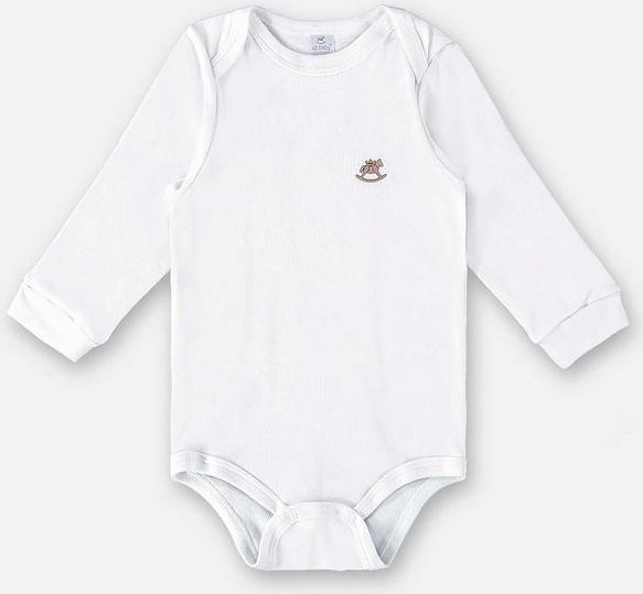 Imagem principal Body Manga Longa Unissex Suedine Branco Up Baby Up Baby