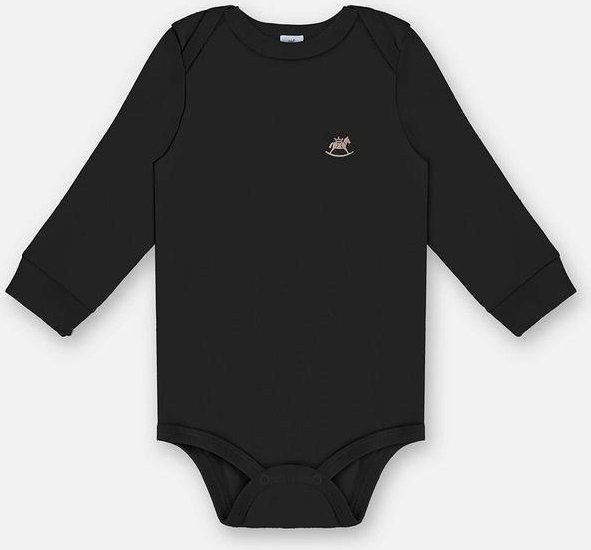 Imagem principal Body Manga Longa Unissex Suedine Preto Up Baby Up Baby