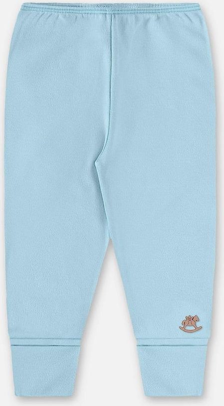 Calça Unissex Bebê Suedine Azul