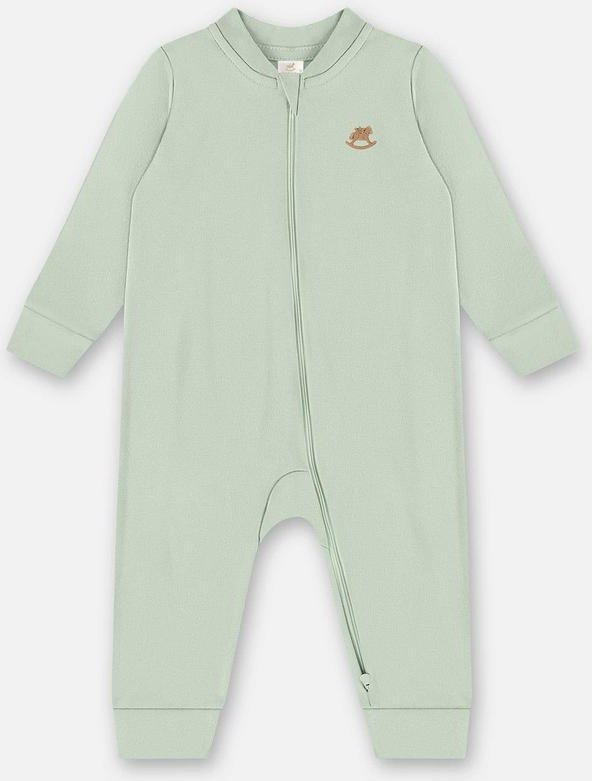 Imagem principal Macacão Unissex Bebê Suedine Verde Up Baby Up Baby