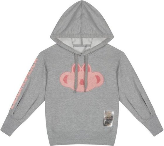 Imagem principal Blusão Moletom com Capuz Infantil Feminino Cinza Lilica Ripilica Lilica Ripilica