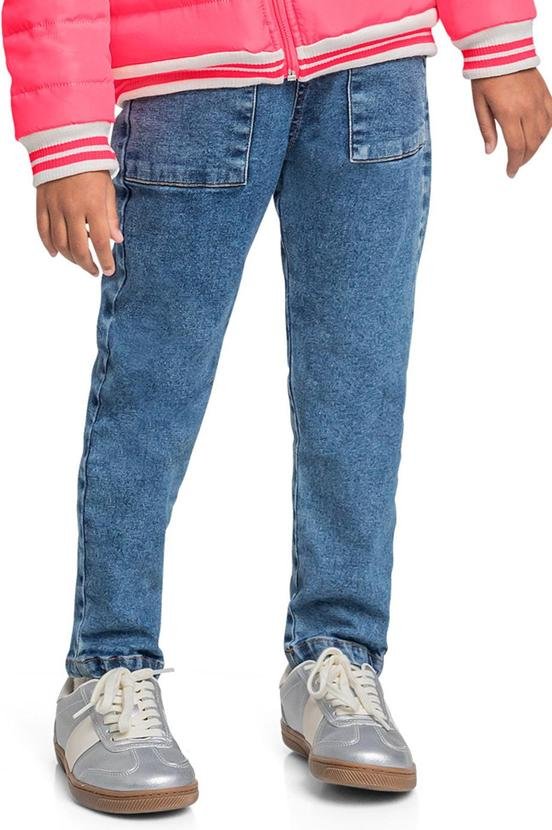 Imagem principal Calça Jeans Infantil para Menina Azul Quimby Quimby