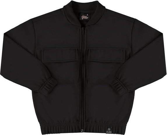 Imagem principal Jaqueta Básica em Moletom Juvenil Preto Gloss Gloss