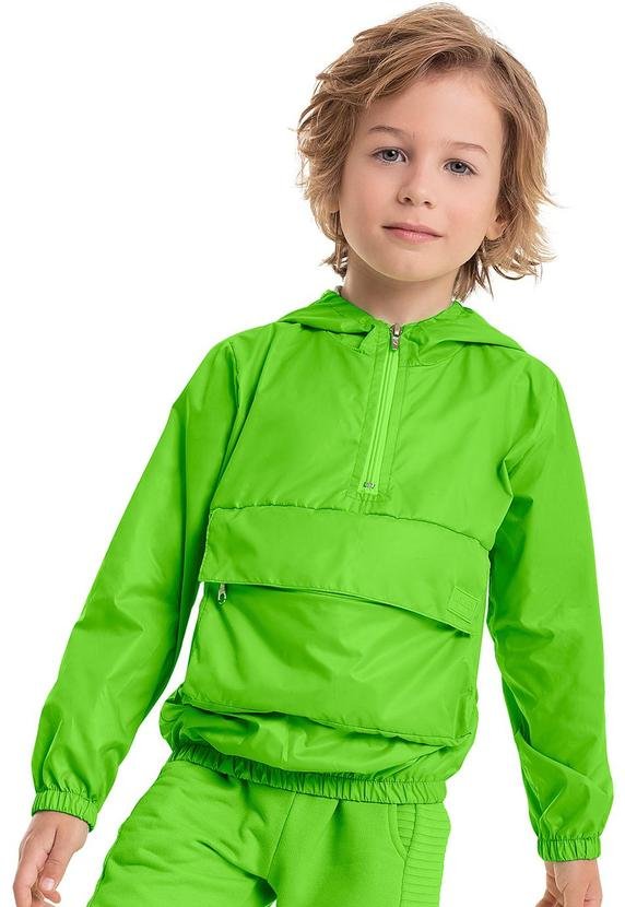 Imagem principal Jaqueta Corta Vento Infantil Unissex Verde Quimby Quimby