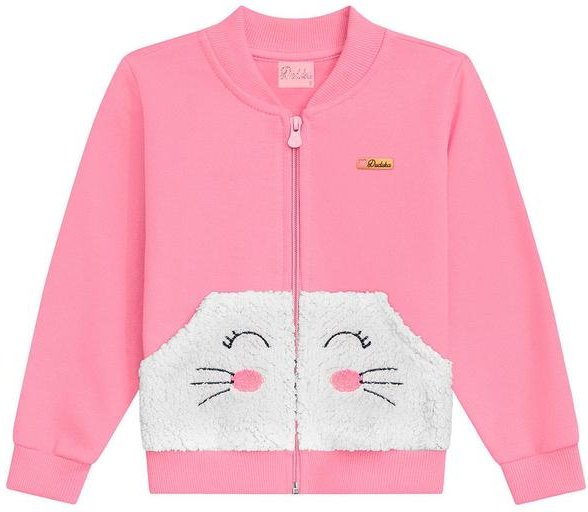 Imagem principal Jaqueta Infantil Comfy com Termo e Bolso Rosa Duduka Duduka