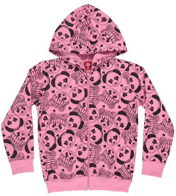 Imagem principal Jaqueta Infantil Menina de Moletom Rosa Bee Loop Bee Loop