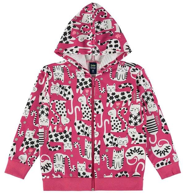 Imagem principal Jaqueta Moletom Infantil Unissex Rosa Bee Loop Bee Loop
