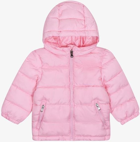 Imagem principal Jaqueta Puffer Infantil com Capuz Rosa Trick Nick Trick Nick