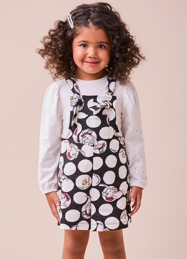 Imagem principal Jardineira de Poá do Dumbo Branco Momi Momi