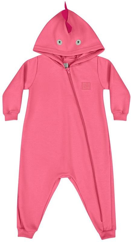 Imagem principal Macacão em Moletom Unissex para Bebê Rosa Quimby Quimby