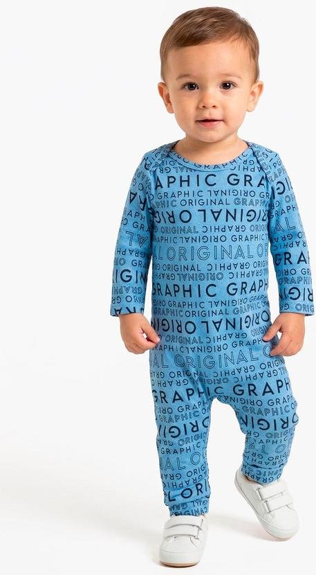 Macacão Manga Longa Unissex com Aroma Azul