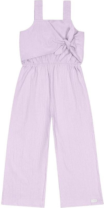 Macacão Menina Laço Roxo