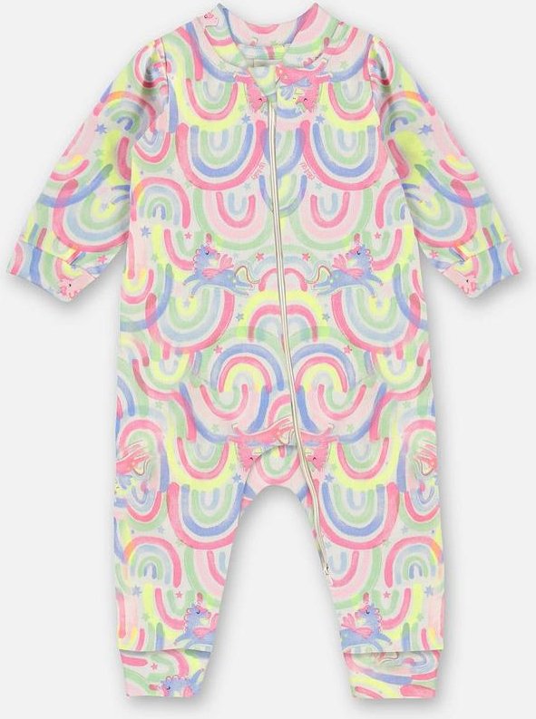 Imagem principal Macacão Suedine Bebê Menina Branco