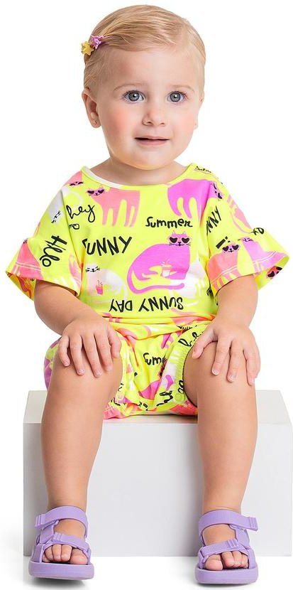 Imagem principal Banho de Sol para Bebê Menina Verde Quimby Quimby