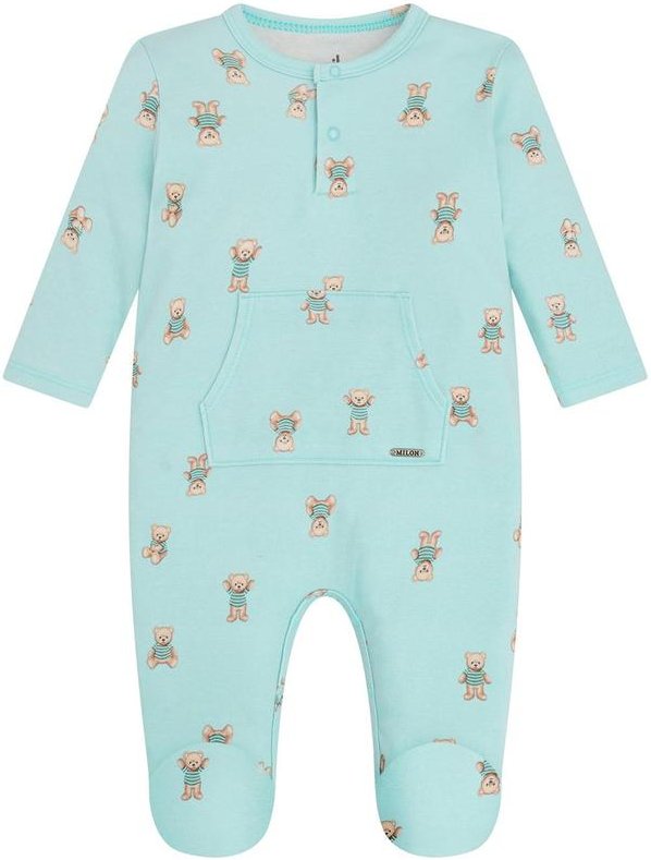 Imagem principal Macacão Bebê Menino Estampa Verde Milon Milon