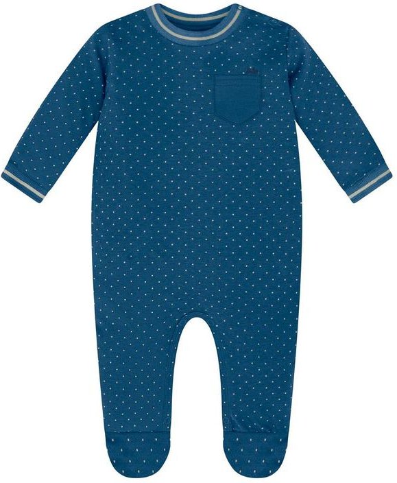 Macacão Bebê Unissex Estampa Azul