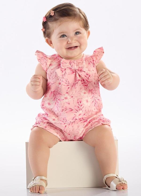 Imagem principal Macacao Cotton Leve Rosa Pulla Bulla Pulla Bulla