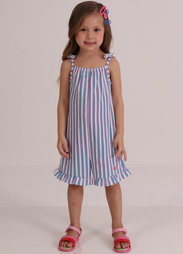 Imagem principal Macaquinho de Alça Listrado Tink Bink Tink Bink