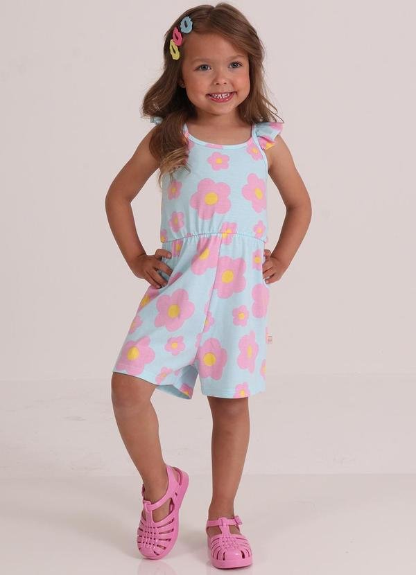 Imagem principal Macaquinho Estampado Floral Tink Bink Tink Bink