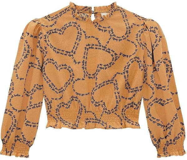 Imagem principal Blusa Infantil Menina Coração Marrom Milon Milon