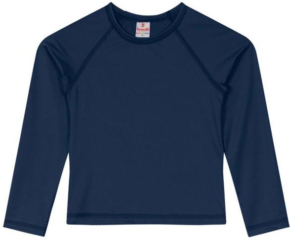 Imagem principal Camiseta Infantil Unissex com Proteção Uv Azul Brandili Brandili