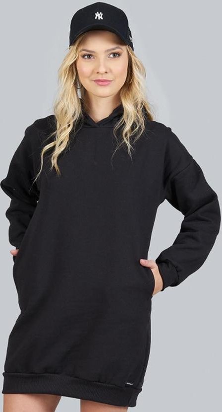 Imagem principal Blusão Teen Feminino Moletom Oversized Preto Soft Bonni Soft Bonni
