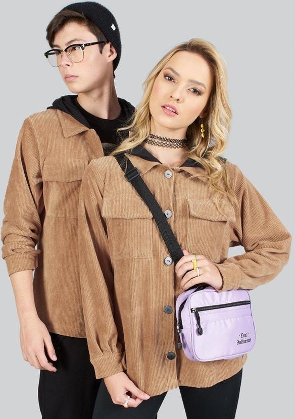 Imagem principal Jaqueta Teen Unissex Cotelê Bege Soft Bonni Soft Bonni