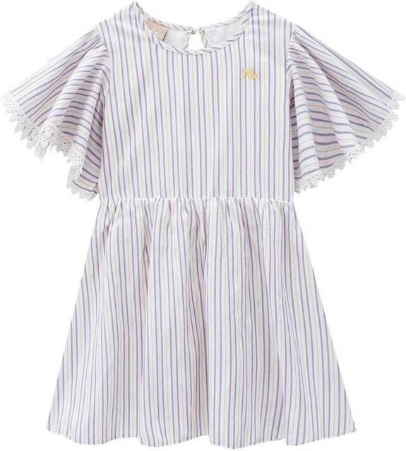 Imagem principal Vestido Infantil Menina Listras Rosa Milon Milon