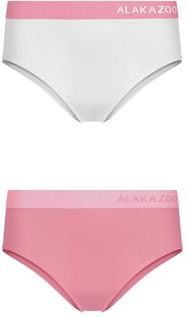 Kit com 2 Calcinhas Infantis sem Costura Branco