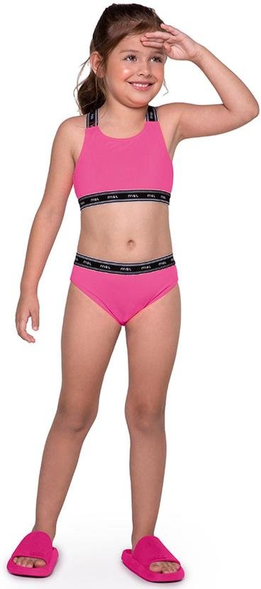 Imagem principal Biquíni com Proteção Solar Infantil Rosa Marisol Marisol