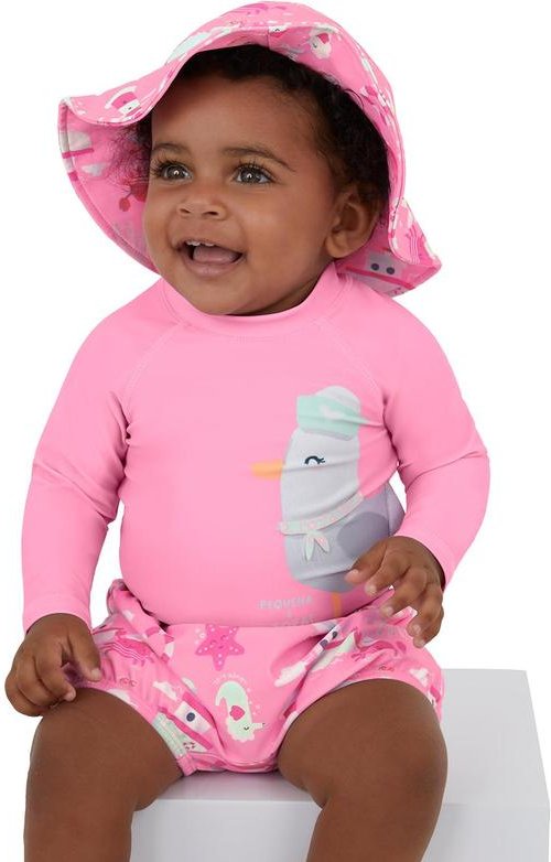 Conjunto Chapéu e Calcinha Rosa