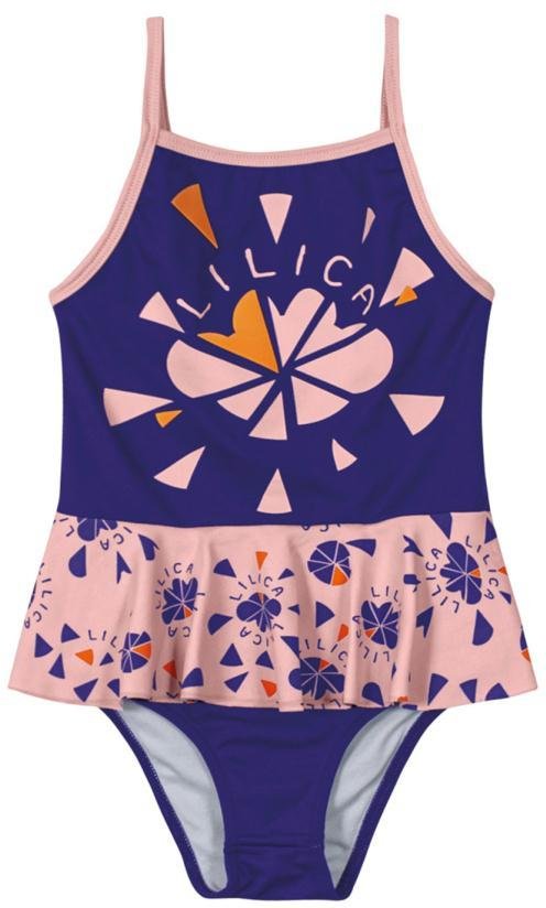 Imagem principal Maiô com Proteção Solar Infantil Azul Lilica Ripilica Lilica Ripilica