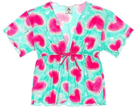 Imagem principal Saida de Praia Estampada Menina Azul Quimby Quimby