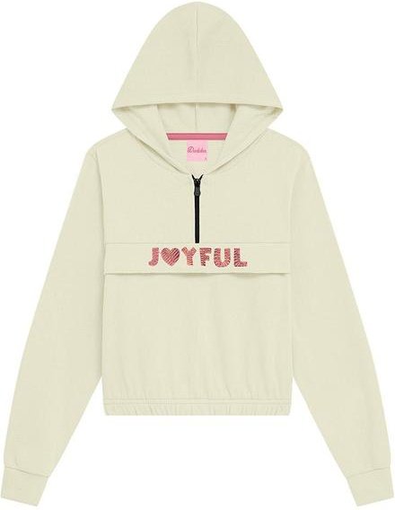 Imagem principal Blusão Infantil com Capuz em Moletom Bege Duduka Duduka