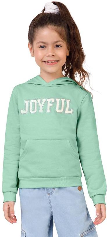 Blusão Joyful em Moletom Verde