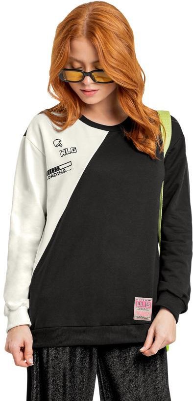 Imagem principal Blusão Menina Juvenil em Moletom Preto Gloss Gloss