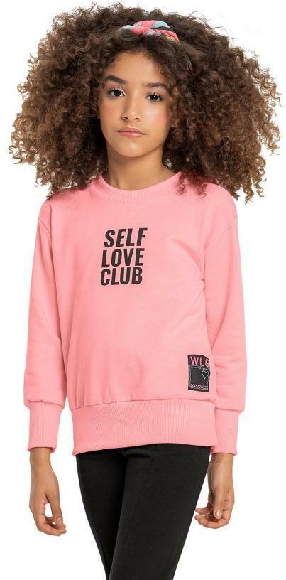Imagem principal Blusão Moletom Juvenil Menina Rosa Gloss Gloss