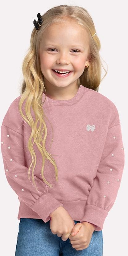 Imagem principal Casaco Infantil com Pérolas Milon Rosa Milon