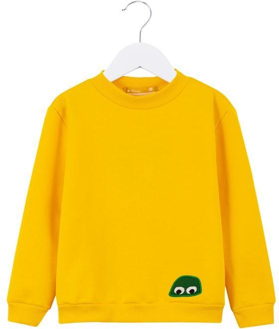 Casaco Menina de Moletom Coletivo Amarelo