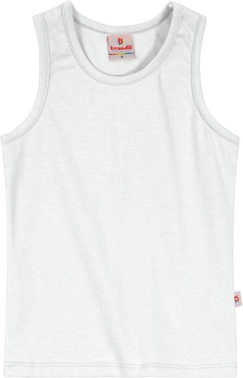 Blusa Básica Menina de Cotton Branco