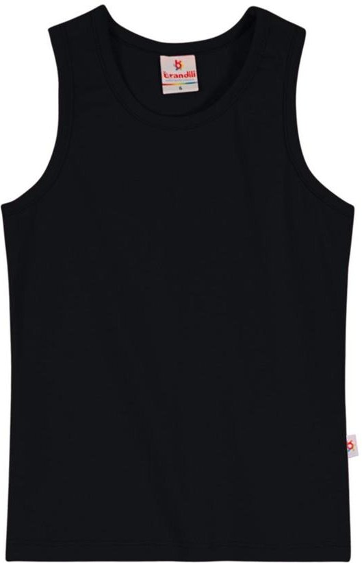 Blusa Básica Menina de Cotton Preto