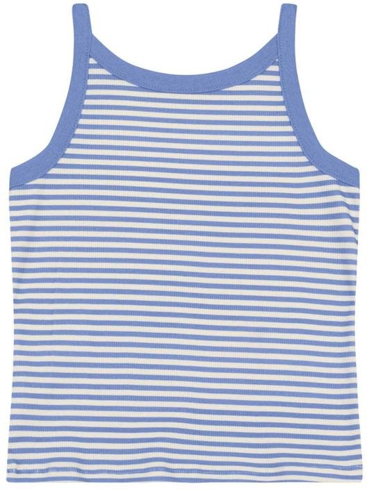 Blusa Infantil Menina Regata Listrada Azul