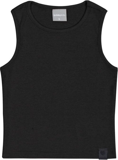 Imagem principal Cropped Básico Infantil em Ribana Preto Quimby Quimby