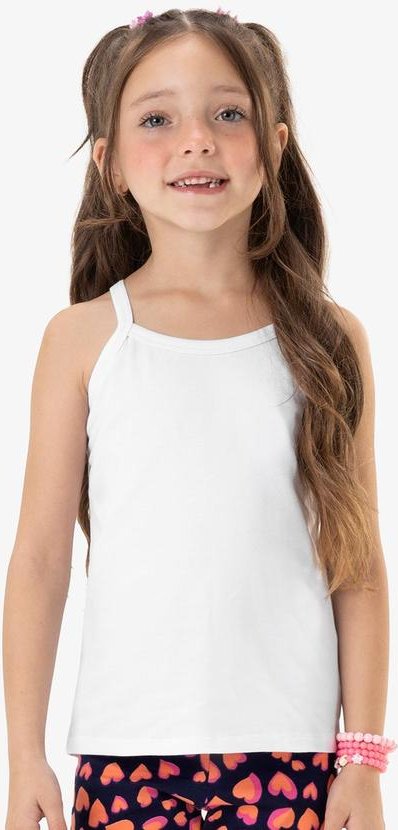 Imagem principal Regata Branco Rovi Kids Rovi Kids