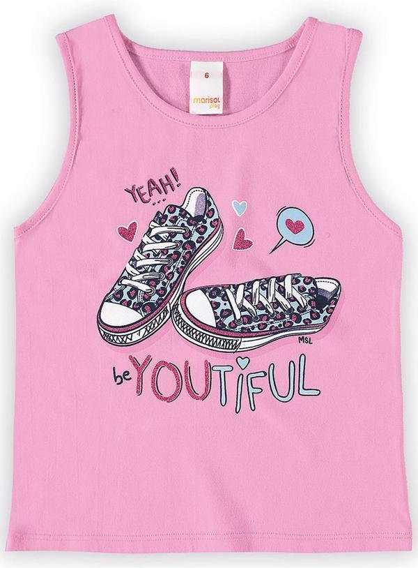 Regata Infantil Feminina Rosa