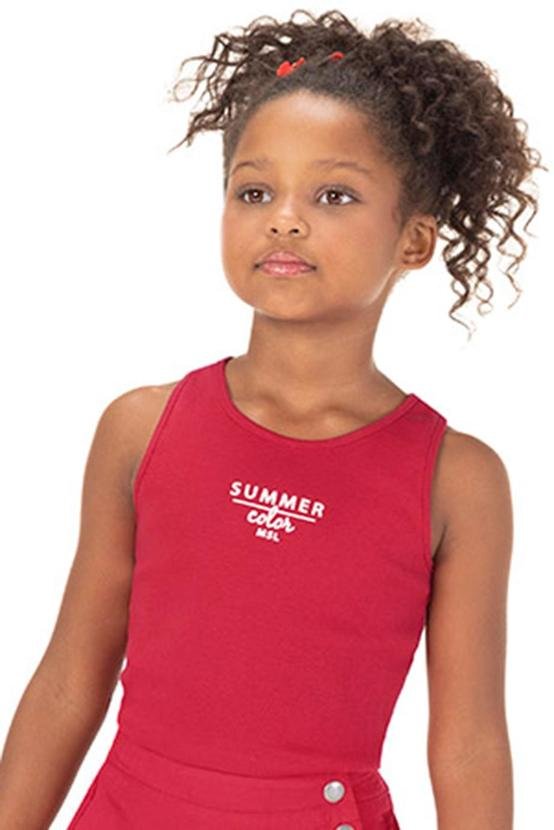 Regata Infantil Vermelho