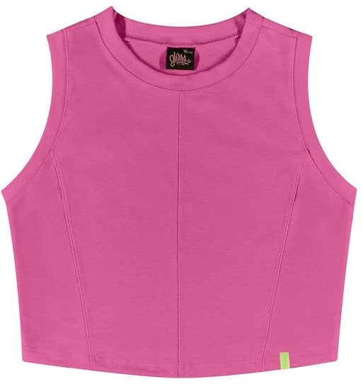 Imagem principal Regata Juvenil para Menina Rosa Gloss Gloss