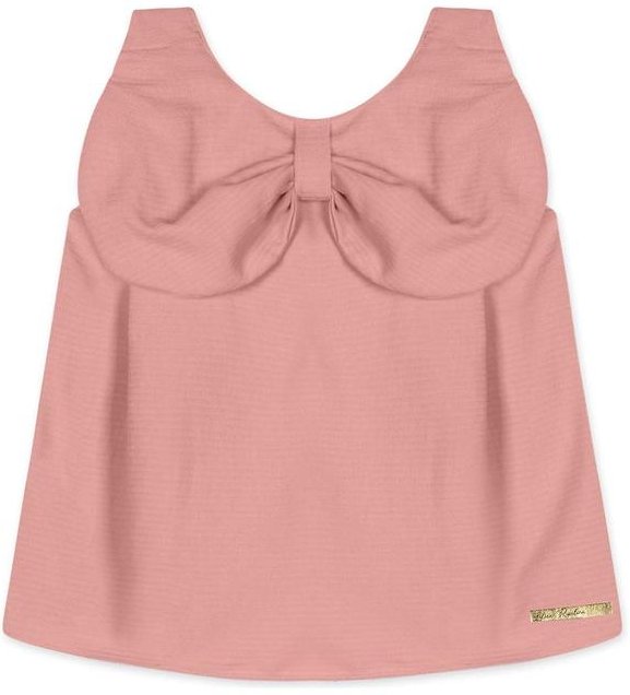 Imagem principal Regata Laço Infantil Feminina Rosa Lilica Ripilica Lilica Ripilica