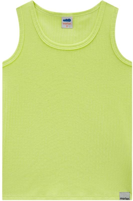 Imagem principal Regata Menina em Canelado Pa Verde Marlan Marlan