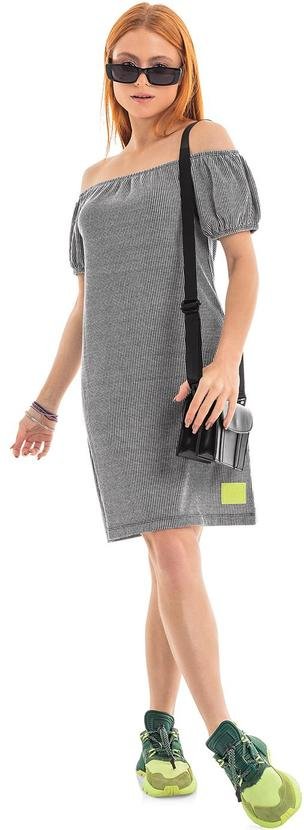 Imagem principal Vestido Infantil em Tricot Preto Gloss Gloss